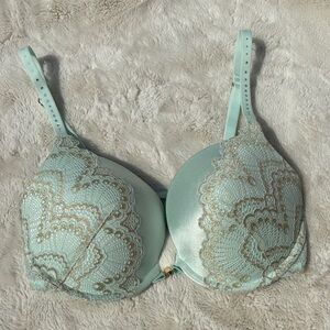 La Senza Lace Push-Up Bra – Size 34D | Front Clasp | | Flirty Lingerie Must-Have